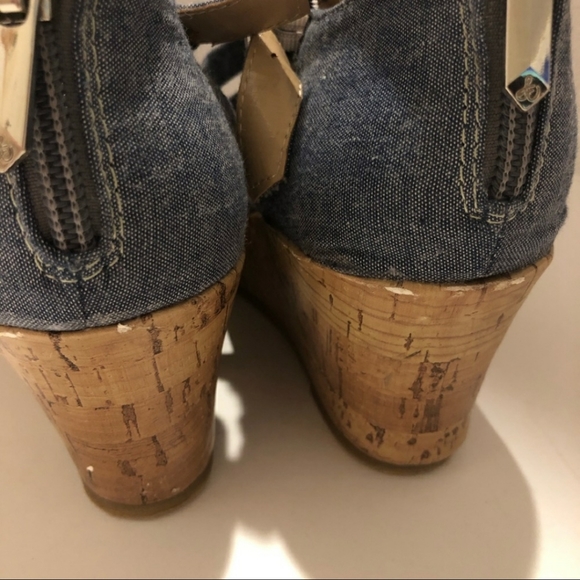 Sam Edelman Elsie Tia wedges SZ 2 - Picture 4 of 6